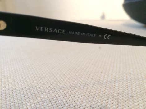 versace serial number sunglasses|Versace authentication check.